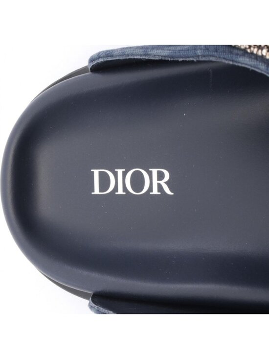 Dior Sandals Aqua Mule DO Denum Tears
